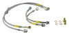 Goodridge USA 39079 G-STOP SS Braided Brake Line Kit Fits 05-11 Eos Golf Jetta