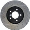 StopTech 127.45078R Sport Cross-Drilled And Slotted Disc Brake Rotor Fits 3