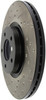 StopTech 127.45078R Sport Cross-Drilled And Slotted Disc Brake Rotor Fits 3