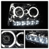 Spyder Auto 5010254 Halo LED Projector Headlights Fits 09-14 F-150