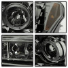 Spyder Auto 5010254 Halo LED Projector Headlights Fits 09-14 F-150