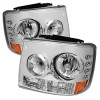 Spyder Auto 5012456 LED Crystal Headlights