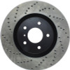 StopTech 128.42076R Sport Cross-Drilled Disc Brake Rotor Fits 03-08 350Z G35