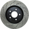 StopTech 128.42076R Sport Cross-Drilled Disc Brake Rotor Fits 03-08 350Z G35