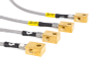 Goodridge USA 22079 G-STOP SS Braided Brake Line Kit Fits 10 GT-R