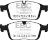 EBC Brakes DP42296R Yellowstuff Street And Track Brake Pads Fits 16-18 XC60 XC90