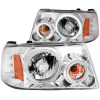 Anzo USA 111151 Crystal Headlight Set w/Halo Fits 01-11 Ranger