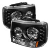 Spyder Auto 5012449 LED Crystal Headlights