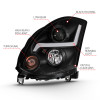 Anzo USA 121557 Projector Headlight Set Fits 03-07 G35