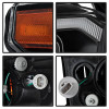 Spyder Auto 9043024 DRL LED Light Bar Projector Headlights Fits 14-18 Tundra