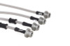 Goodridge USA 22086 G-STOP SS Braided Brake Line Kit Fits 15-17 GT-R