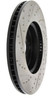 StopTech 127.40086L Sport Cross-Drilled And Slotted Disc Brake Rotor Fits Accord