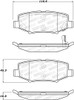 StopTech 308.12740 StopTech Street Brake Pads