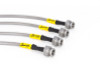 Goodridge USA 20076 G-STOP SS Braided Brake Line Kit Fits 91-95 Legend