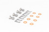 Goodridge USA 20076 G-STOP SS Braided Brake Line Kit Fits 91-95 Legend