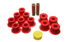 Energy Suspension 7.2103R Leaf Spring Bushing Set Fits D21 Pickup (Hard Body)