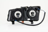 Anzo USA 111211 Crystal Headlight Set w/Halo