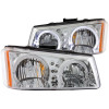 Anzo USA 111211 Crystal Headlight Set w/Halo