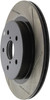 StopTech 126.47037SL Sport Slotted Disc Brake Rotor Fits Legacy Outback WRX