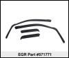 EGR 571771 SlimLine In-Channel WindowVisors Set of 4