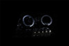 Anzo USA 111044 Projector Headlight Set w/Halo Fits 99-04 Grand Cherokee