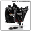 Spyder Auto 5087393 Projector Headlights Fits 19-20 1500 2500 3500