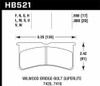 Hawk Performance HB521W.800 DTC-30 Disc Brake Pad