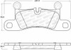 StopTech 308.14530 StopTech Street Brake Pads Fits 11-18 Cayenne Touareg