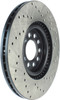 StopTech 128.33062R Sport Cross-Drilled Disc Brake Rotor