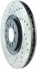 StopTech 128.33062R Sport Cross-Drilled Disc Brake Rotor