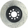 StopTech 128.33062R Sport Cross-Drilled Disc Brake Rotor