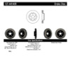 StopTech 127.44146R Sport Cross-Drilled And Slotted Disc Brake Rotor