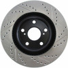 StopTech 127.44146R Sport Cross-Drilled And Slotted Disc Brake Rotor