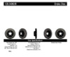 StopTech 128.34093R Sport Cross-Drilled Disc Brake Rotor