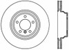 StopTech 128.34093R Sport Cross-Drilled Disc Brake Rotor