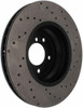 StopTech 128.34093R Sport Cross-Drilled Disc Brake Rotor