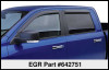 EGR 642751 SlimLine Tape-On WindowVisors Set of 4