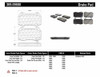 StopTech 309.09600 StopTech Sport Brake Pads Fits 03-08 350Z G35