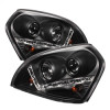 Spyder Auto 5029447 DRL LED Projector Headlights Fits 05-09 Tucson