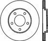 StopTech 126.61087CSR Sport Cryo-Treated Slotted Disc Brake Rotor Fits Mustang