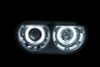 Anzo USA 121307 Projector Headlight Set w/Halo Fits 08-14 Challenger