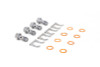 Goodridge USA 20042 G-STOP SS Braided Brake Line Kit Fits 17-18 Civic