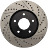 StopTech 127.42074L Sport Cross-Drilled And Slotted Disc Brake Rotor