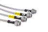 Goodridge USA 22074 G-STOP SS Braided Brake Line Kit Fits 03-08 350Z G35