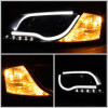 Spyder Auto 5071934 DRL LED Projector Headlights Fits 06-08 A3 A3 Quattro