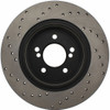 StopTech 128.34054L Sport Cross-Drilled Disc Brake Rotor Fits 00-06 M3 M5