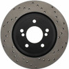 StopTech 128.34054L Sport Cross-Drilled Disc Brake Rotor Fits 00-06 M3 M5
