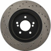 StopTech 128.34054L Sport Cross-Drilled Disc Brake Rotor Fits 00-06 M3 M5