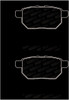 StopTech 308.13540 StopTech Street Brake Pads Fits 08-16 Matrix tC Vibe xB