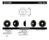 StopTech 128.47029R Sport Cross-Drilled Disc Brake Rotor